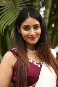 actress Bhanu Sri photoshoot in a white saree