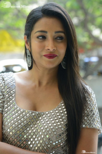Telugu Actress Bhanu Sri photoshoot in a grey dress