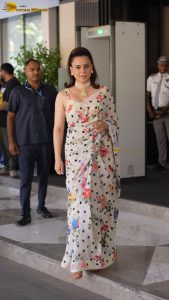 Kangana Ranaut and Girija Oak promote Bharat Bhhagya Viddhaata