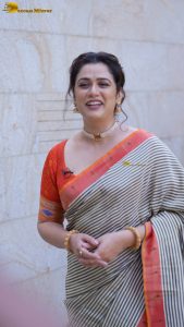 Kangana Ranaut and Girija Oak promote Bharat Bhhagya Viddhaata