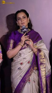 Bharat Bhhagya Viddhaata Trailer Launch attended by Kangana Ranaut, Smita Tambe, and Girija Oak