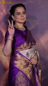 Bharat Bhhagya Viddhaata Trailer Launch attended by Kangana Ranaut, Smita Tambe, and Girija Oak