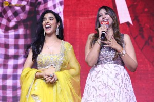 Bharathanatyam Pre-Release Event attended by Surya Teja Aelay, Meenakshi Goswami, and Shivathmika Rajashekar