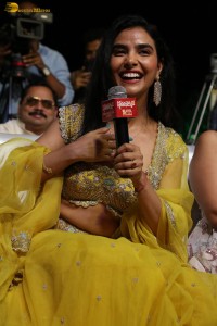 Bharathanatyam Pre-Release Event attended by Surya Teja Aelay, Meenakshi Goswami, and Shivathmika Rajashekar