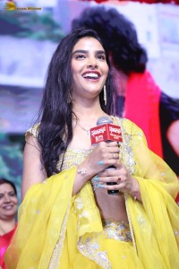 Bharathanatyam Pre-Release Event attended by Surya Teja Aelay, Meenakshi Goswami, and Shivathmika Rajashekar