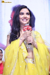 Bharathanatyam Pre-Release Event attended by Surya Teja Aelay, Meenakshi Goswami, and Shivathmika Rajashekar