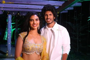 Bharathanatyam Pre-Release Event attended by Surya Teja Aelay, Meenakshi Goswami, and Shivathmika Rajashekar