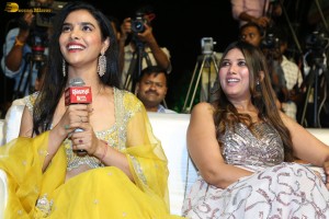 Bharathanatyam Pre-Release Event attended by Surya Teja Aelay, Meenakshi Goswami, and Shivathmika Rajashekar