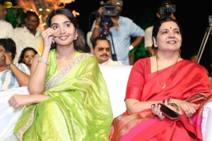 Bharathanatyam Pre-Release Event attended by Surya Teja Aelay, Meenakshi Goswami, and Shivathmika Rajashekar