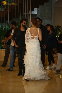 Thodelu movie press meet attended by Kriti Sanon and Varun Dhawan