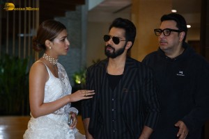 Thodelu movie press meet attended by Kriti Sanon and Varun Dhawan