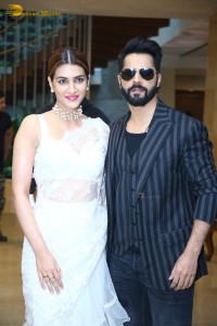 Thodelu movie press meet attended by Kriti Sanon and Varun Dhawan