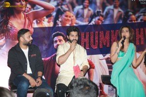 Thumkeshwari Song Launch from Bhediya attended by Varun Dhawan and Kriti Sanon