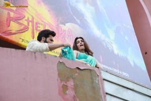 Thumkeshwari Song Launch from Bhediya attended by Varun Dhawan and Kriti Sanon