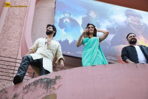 Thumkeshwari Song Launch from Bhediya attended by Varun Dhawan and Kriti Sanon