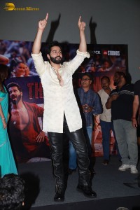 Thumkeshwari Song Launch from Bhediya attended by Varun Dhawan and Kriti Sanon