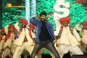 Pictures from the Pre-Release Funciton of Telugu Movie Bheemla Nayak - attended by Pawan Kalyan, Telangana Minister KTR, Rana Daggubati, Samyuktha Menon, Trivikram Srinivas, Kinnera Mogulaiah