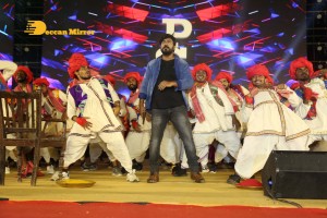 Pictures from the Pre-Release Funciton of Telugu Movie Bheemla Nayak - attended by Pawan Kalyan, Telangana Minister KTR, Rana Daggubati, Samyuktha Menon, Trivikram Srinivas, Kinnera Mogulaiah