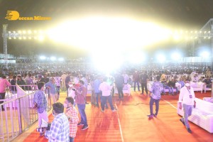 Pictures from the Pre-Release Funciton of Telugu Movie Bheemla Nayak - attended by Pawan Kalyan, Telangana Minister KTR, Rana Daggubati, Samyuktha Menon, Trivikram Srinivas, Kinnera Mogulaiah