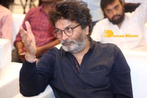 Samyuktha Menon and Trivikram Srinivas attend Bheemla Nayak Success Meet