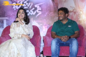 Samyuktha Menon and Trivikram Srinivas attend Bheemla Nayak Success Meet