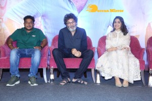 Samyuktha Menon and Trivikram Srinivas attend Bheemla Nayak Success Meet