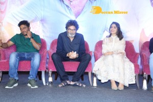 Samyuktha Menon and Trivikram Srinivas attend Bheemla Nayak Success Meet