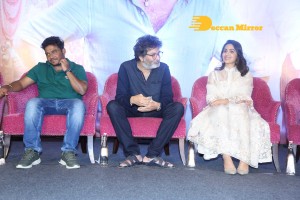Samyuktha Menon and Trivikram Srinivas attend Bheemla Nayak Success Meet