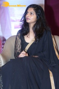 Samyuktha Menon and Trivikram Srinivas attend Bheemla Nayak Success Meet