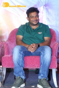 Samyuktha Menon and Trivikram Srinivas attend Bheemla Nayak Success Meet