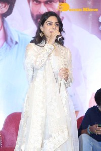 Samyuktha Menon and Trivikram Srinivas attend Bheemla Nayak Success Meet