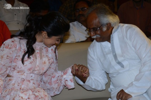 Telugu Movie Bheeshma Success Meet attended by actors Nithin and Rashmika