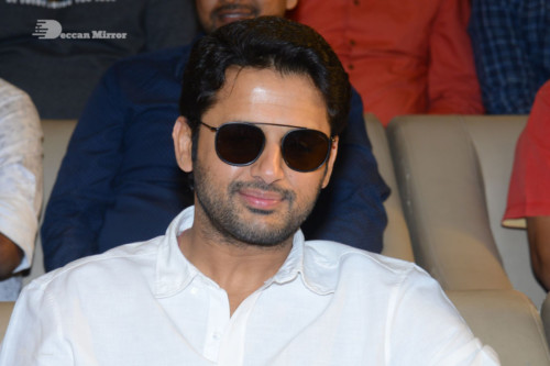 Telugu Movie Bheeshma Success Meet attended by actors Nithin and Rashmika
