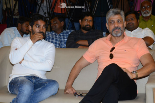 Telugu Movie Bheeshma Success Meet attended by actors Nithin and Rashmika