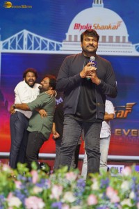 Bholaa Shankar Pre-Release Function attended by Chiranjeevi, Keerthy Suresh, Sreemukhi and Sushanth