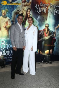 Kartik Aaryan, Rajpal Yadav and Tabu participate in Bhool Bhulaiyaa 2 Success Celebrations