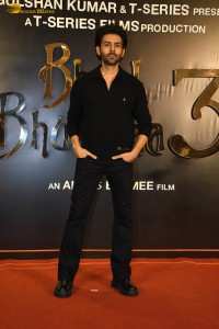 Bhool Bhulaiyaa 3 Success Party attended by Madhuri Dixit, Kartik Aaryan, and Vidya Balan