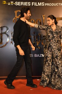 Bhool Bhulaiyaa 3 Success Party attended by Madhuri Dixit, Kartik Aaryan, and Vidya Balan