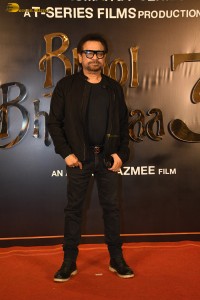 Bhool Bhulaiyaa 3 Success Party attended by Madhuri Dixit, Kartik Aaryan, and Vidya Balan