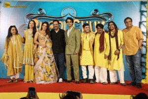 Bhool Chuk Maaf Trailer Launch attended by Rajkummar Rao and Wamiqa Gabbi