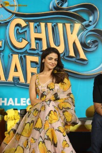 Bhool Chuk Maaf Trailer Launch attended by Rajkummar Rao and Wamiqa Gabbi