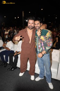 Celebrities including Raveena Tandon, Malaika Arora, and Raashi Khanna attend the Bhoomi Namaskar campaign