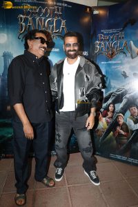 Akshay Kumar and Wamiqa Gabbi promote Bhooth Bangla