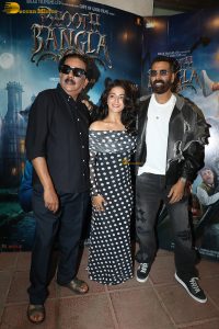 Akshay Kumar and Wamiqa Gabbi promote Bhooth Bangla