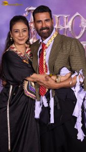 Bhooth Bangla Trailer Launch attended by Akshay Kumar, Tabu, and Wamiqa Gabbi