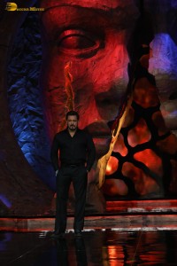 Bollywood superstar Salman Khan shoots for the premiere episode of Bigg Boss Season 18