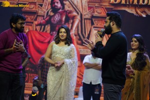 Bimbisara movie pre-release attended by Jr NTR, Kalyan Ram, Samyuktha Menon and Catherine Tresa