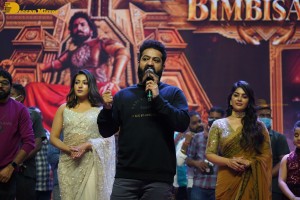 Bimbisara movie pre-release attended by Jr NTR, Kalyan Ram, Samyuktha Menon and Catherine Tresa