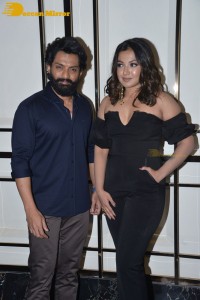 Telugu Movie Bimbisara Trailer Launch attended by Nandamuri Kalayn Ram, Samyuktha Menon and Catherine Tresa