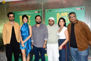 Binny and Family Song Launch attended by Anjini Dhawan and other cast and crew
